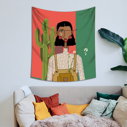 Daisy Woman Duvar Örtüsü