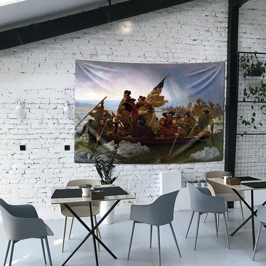 Washington Crossing the Delaware Duvar Örtüsü