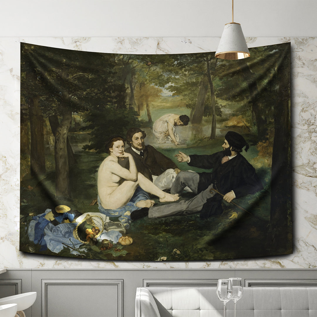 The Luncheon on the Grass Duvar Örtüsü
