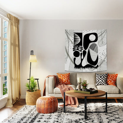 Black Thoughts Duvar Örtüsü