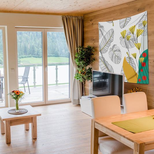 Palm Leaf Duvar Örtüsü