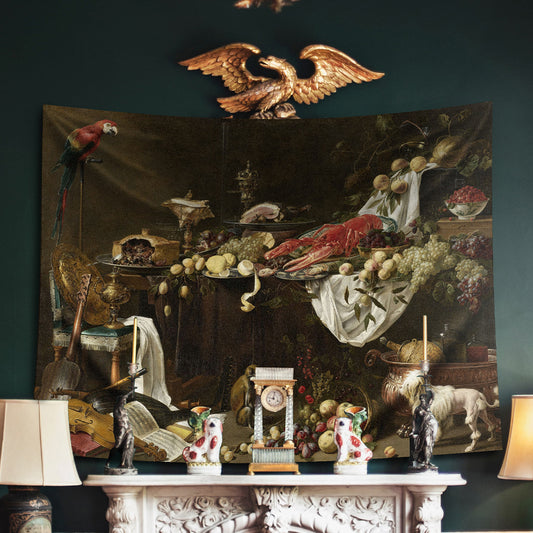 Banquet Still Life, 1644 Duvar Örtüsü