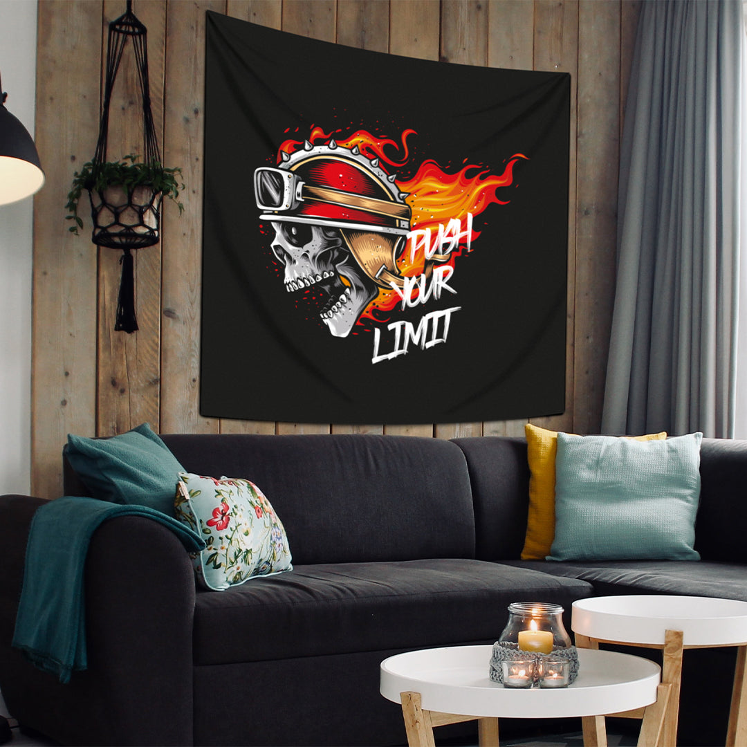 Head on Fire Duvar Örtüsü