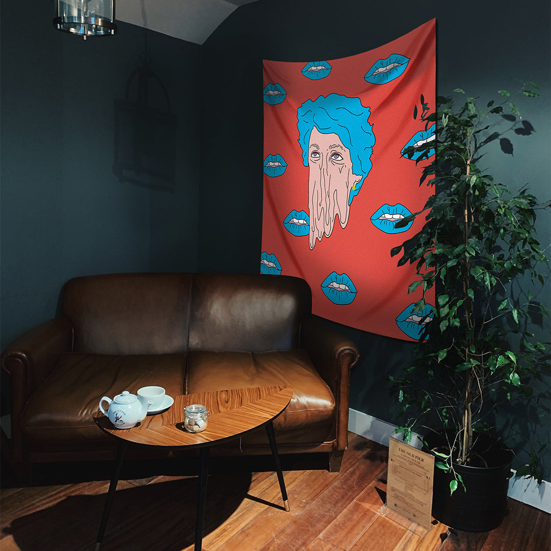 Lips Duvar Örtüsü