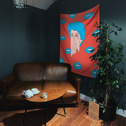 Lips Duvar Örtüsü