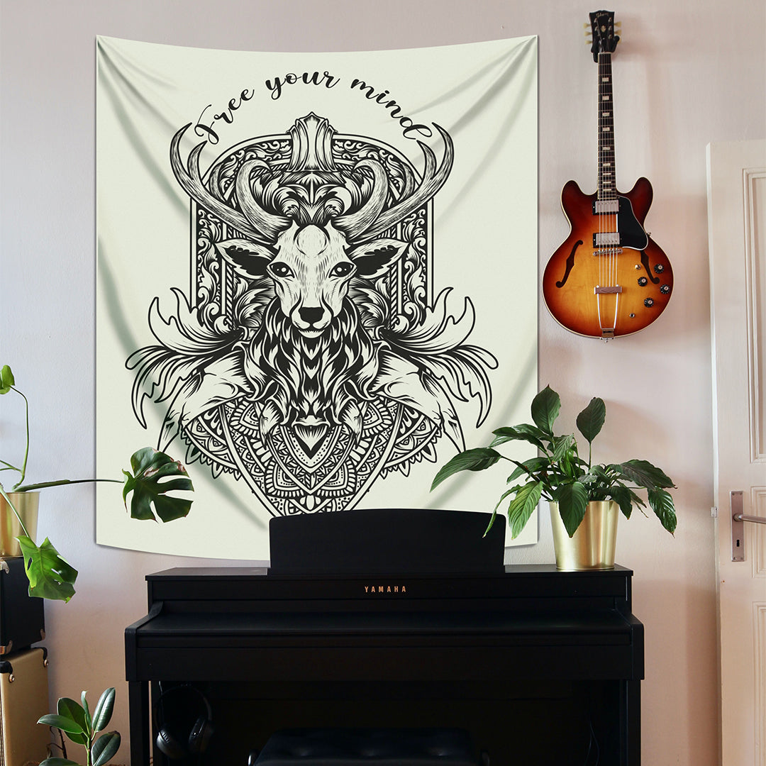 Free Your Mind Duvar Örtüsü