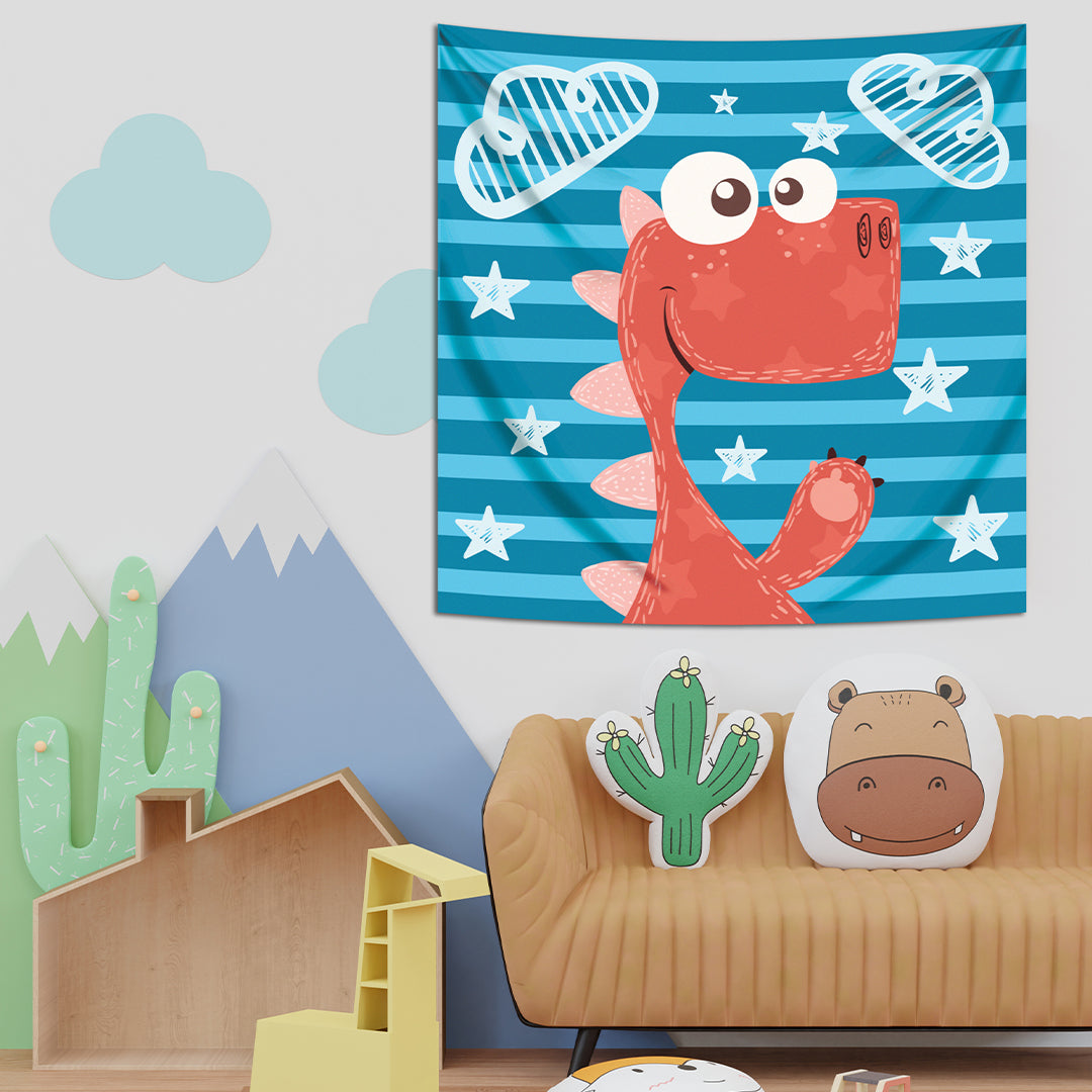 Tatlı Dino Duvar Örtüsü