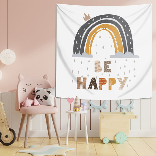 Be Happy II  - Mutlu Ol II Duvar Örtüsü