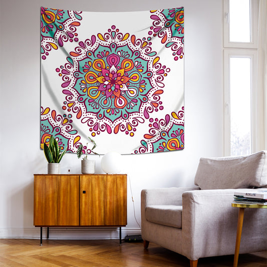 Mandala Garden - Mandala Garden - Wall Covering - 130cm x 130cm