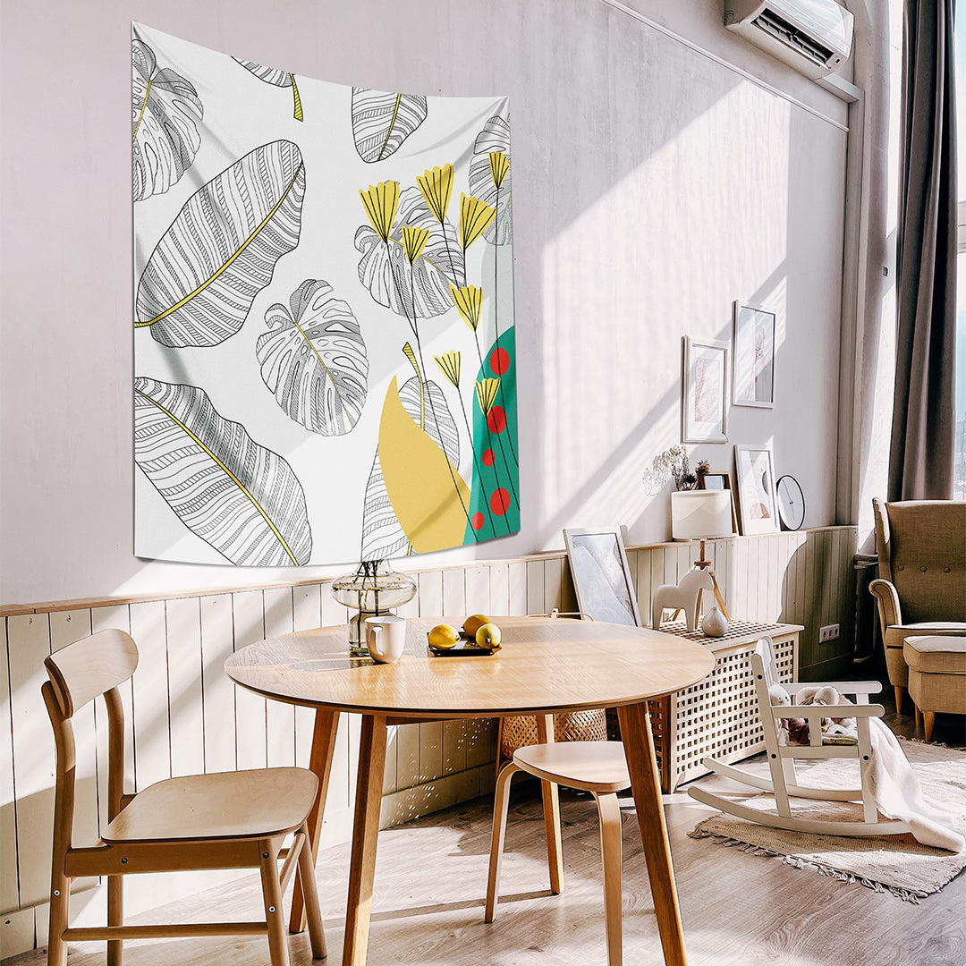 Palm Leaf Duvar Örtüsü