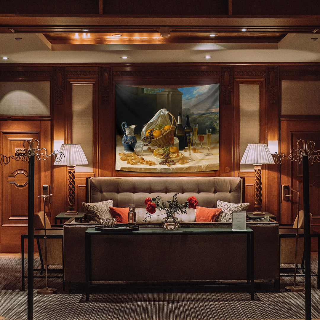 Luncheon Still Life, 1860 Duvar Örtüsü