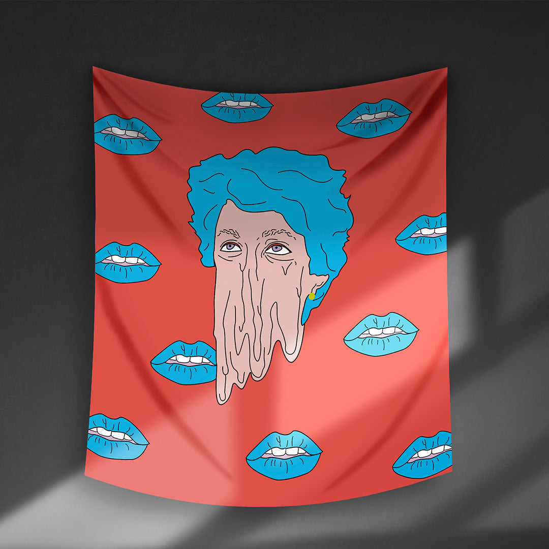 Lips Duvar Örtüsü