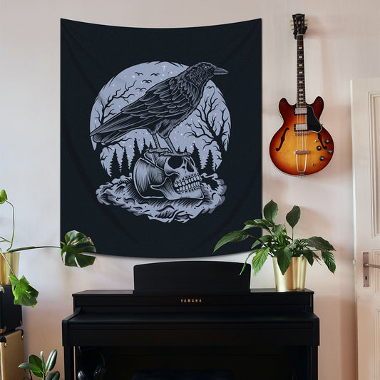 Raven-Kuzgun Wall Covering-130x150 cm