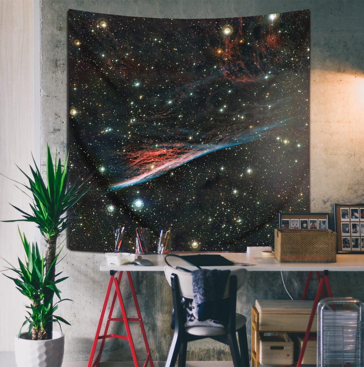 The Pencil Nebula Duvar Örtüsü