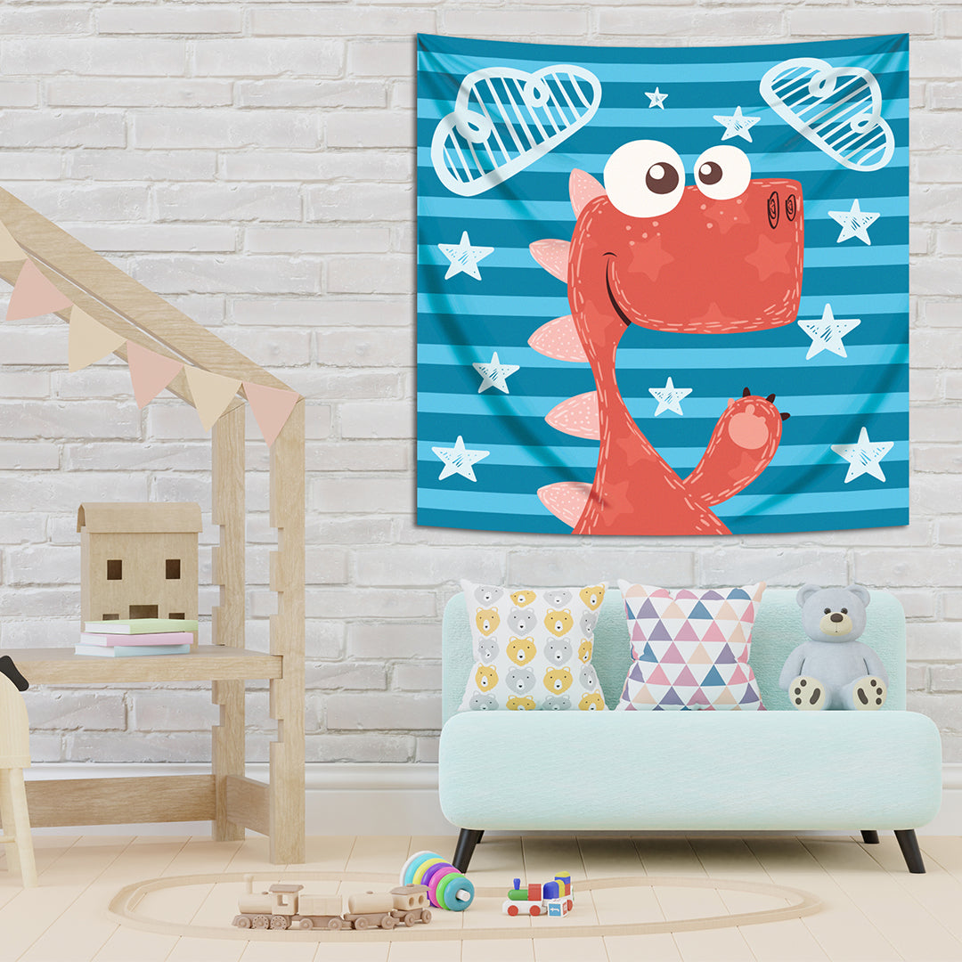 Tatlı Dino Duvar Örtüsü