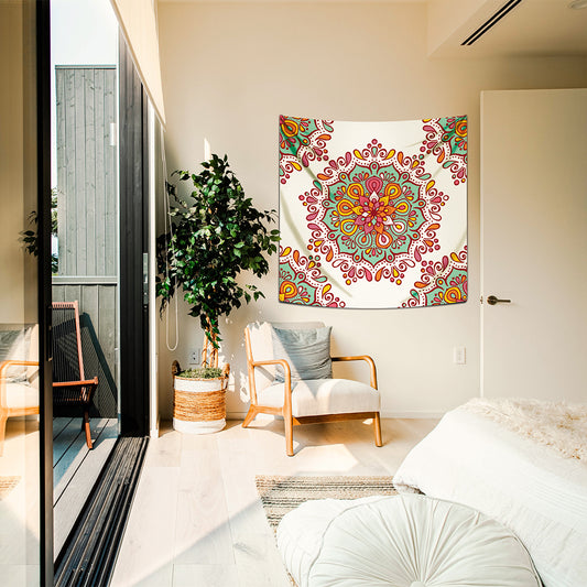 Mandala Garden - Mandala Garden - Wall Covering - 130cm x 130cm