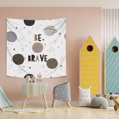 Be Brave - Cesur ol Duvar Örtüsü