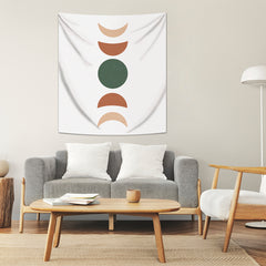 The Phases of The Moon Duvar Örtüsü
