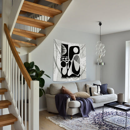 Black Thoughts Duvar Örtüsü