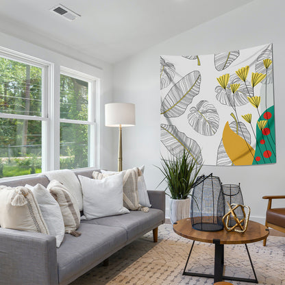 Palm Leaf Duvar Örtüsü