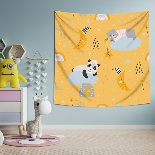 Sleepy Bear - Uykulu Ayı Duvar Örtüsü