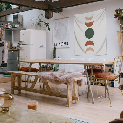 The Phases of The Moon Duvar Örtüsü