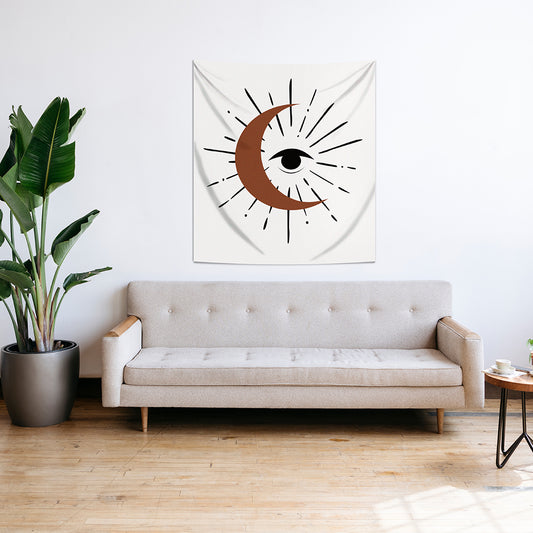 Sunny Moon -Güneşli Ay Duvar Örtüsü