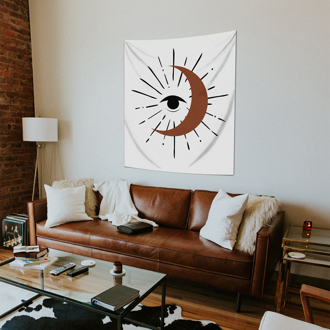 Sunny Moon -Güneşli Ay Duvar Örtüsü