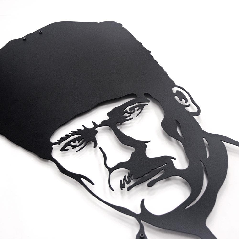 Atatürk Metal Duvar Dekoru