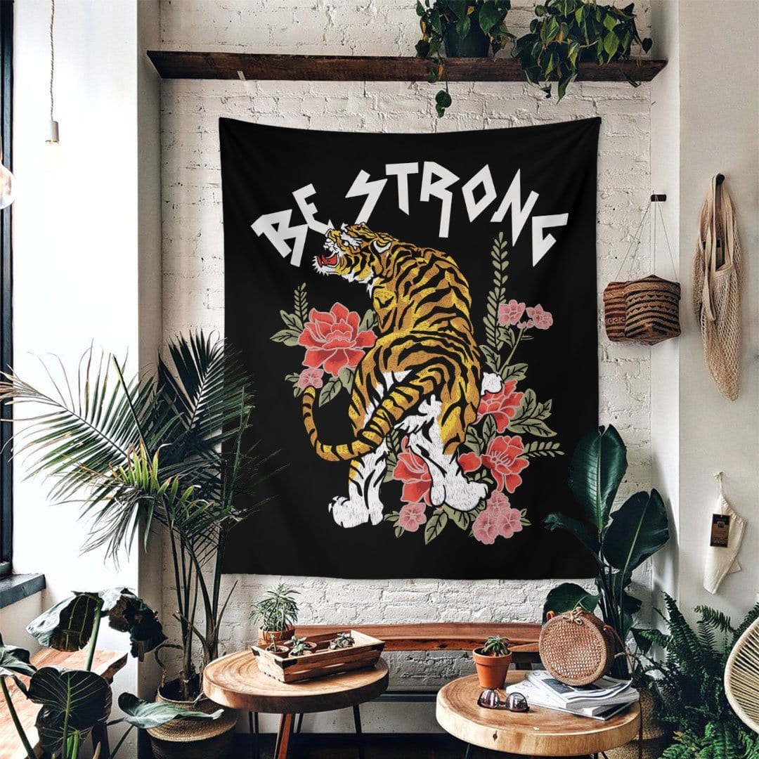 WALLHANG | Be Strong | Duvar Örtüsü | wallhang.com.tr