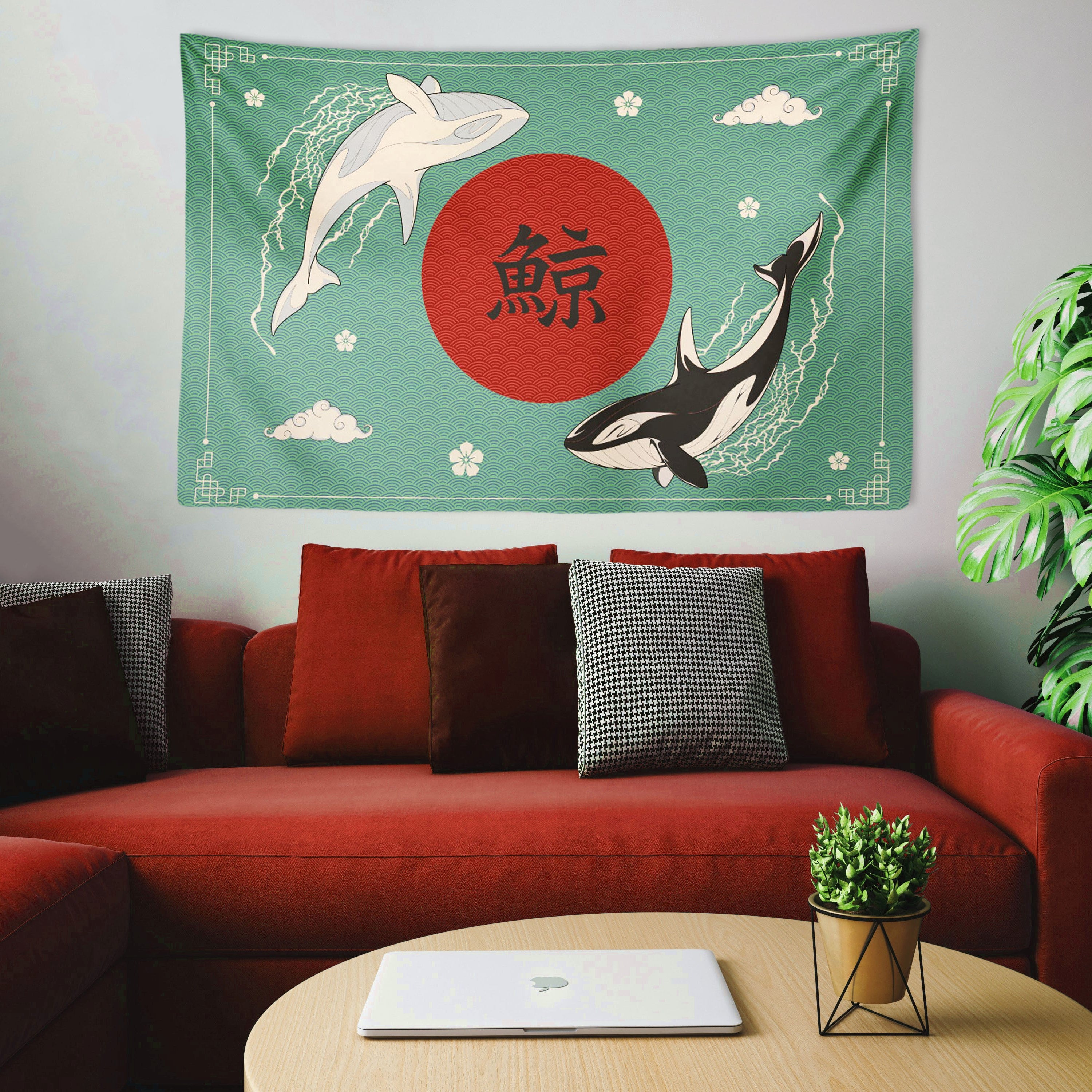 WALLHANG | Yin Yang Ocra | Duvar Örtüsü | wallhang.com.tr