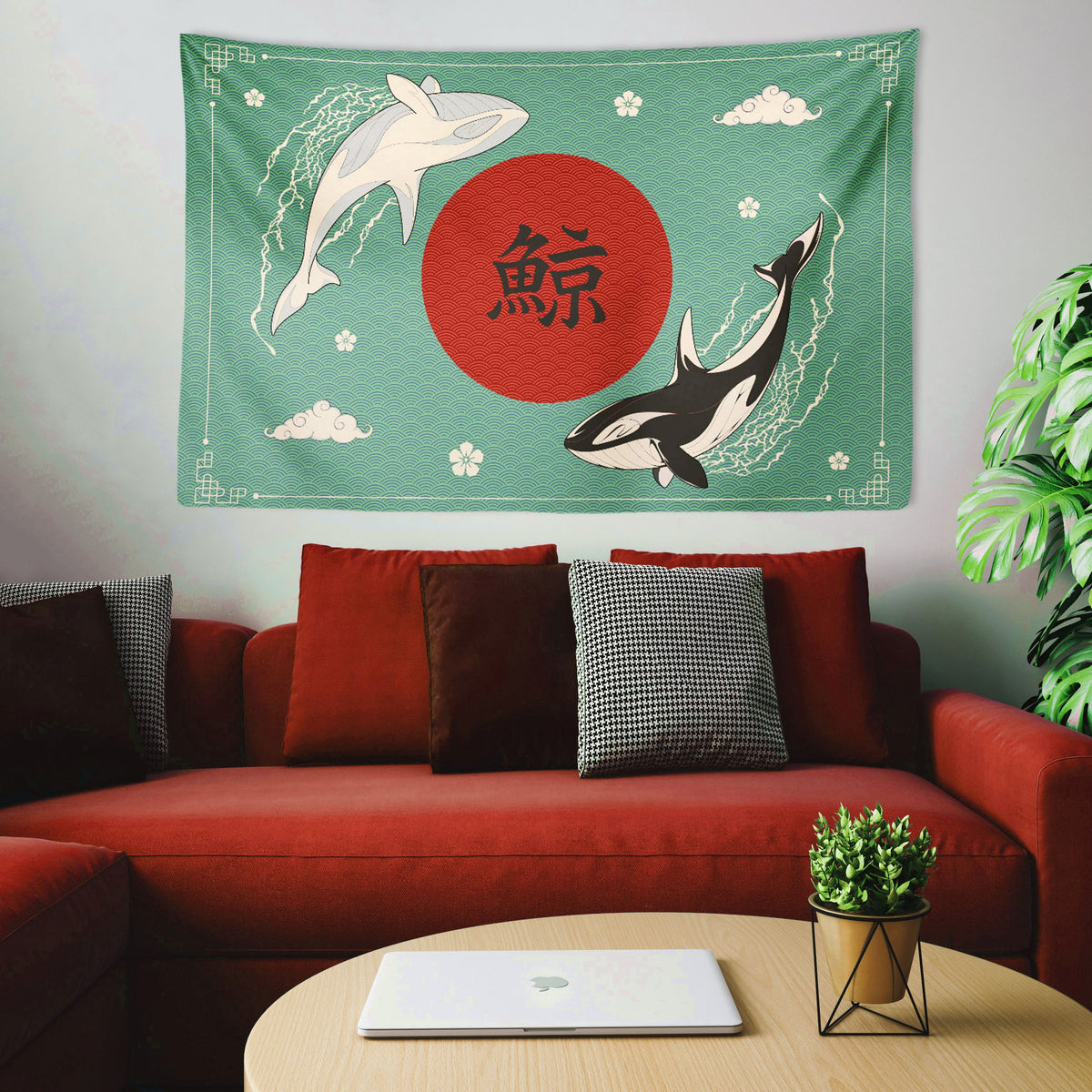WALLHANG | Yin Yang Ocra | Duvar Örtüsü | wallhang.com.tr