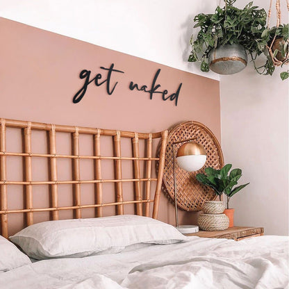 Get Naked Metal Duvar Dekoru