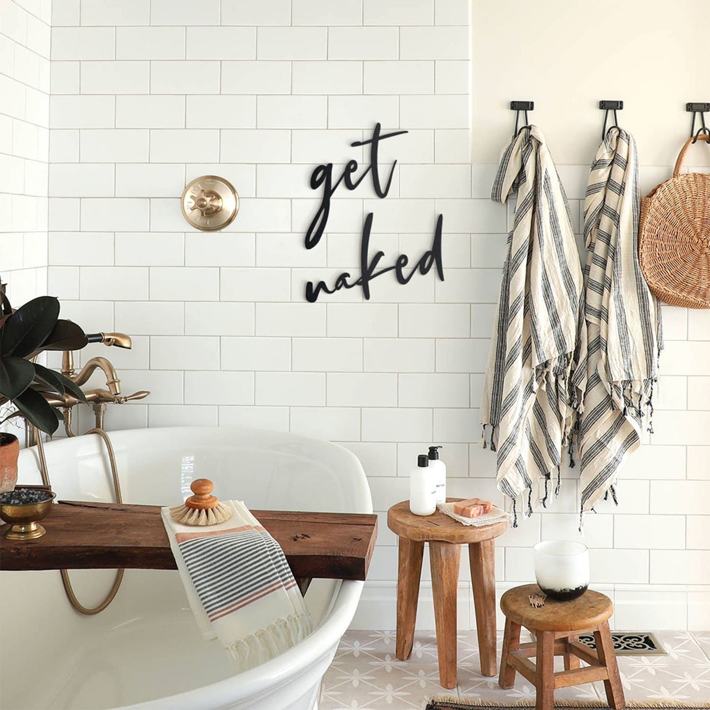 Get Naked Metal Duvar Dekoru