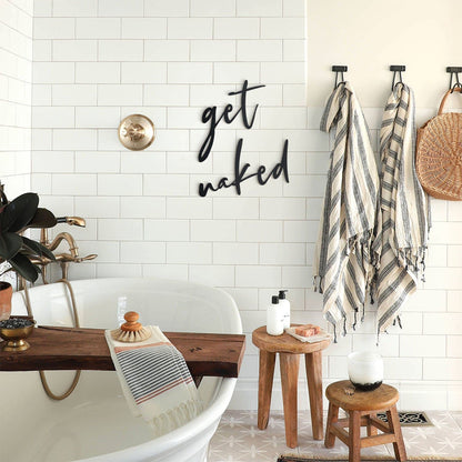 Get Naked Metal Duvar Dekoru