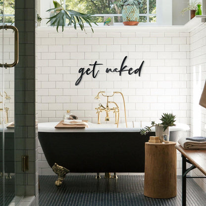Get Naked Metal Duvar Dekoru