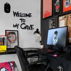Welcome to my Cave Metal Duvar Dekoru