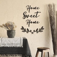 Home Sweet Home Metal Duvar Dekoru