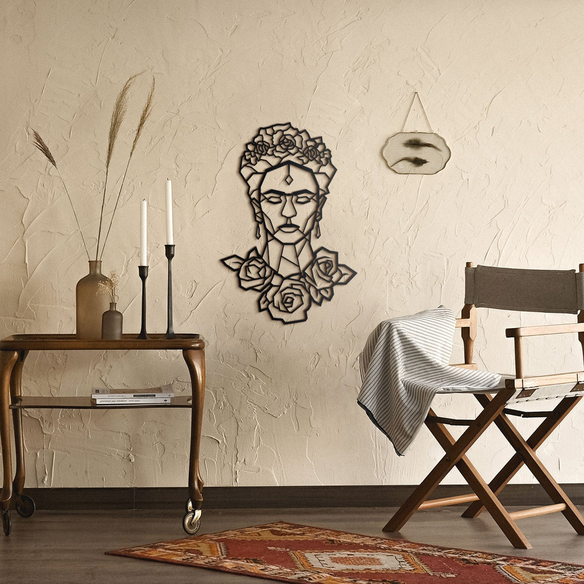 Frida Metal Duvar Dekoru