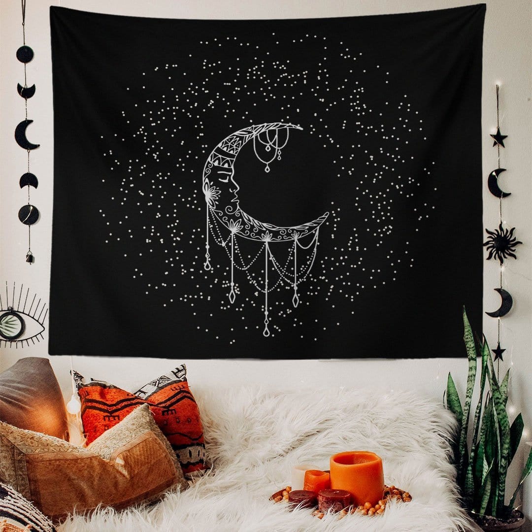 WALLHANG | Mandala Moon | Duvar Örtüsü | wallhang.com.tr
