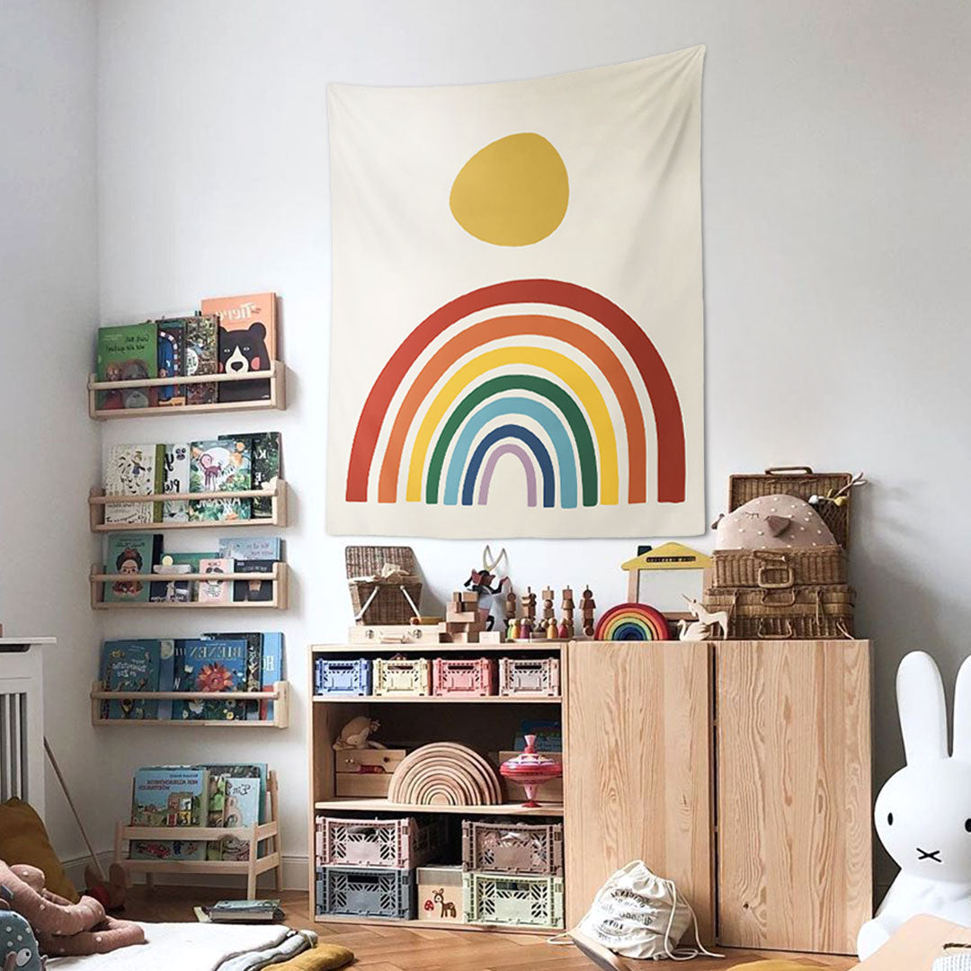 WALLHANG | Rainbow Sun | Duvar Örtüsü | wallhang.com.tr