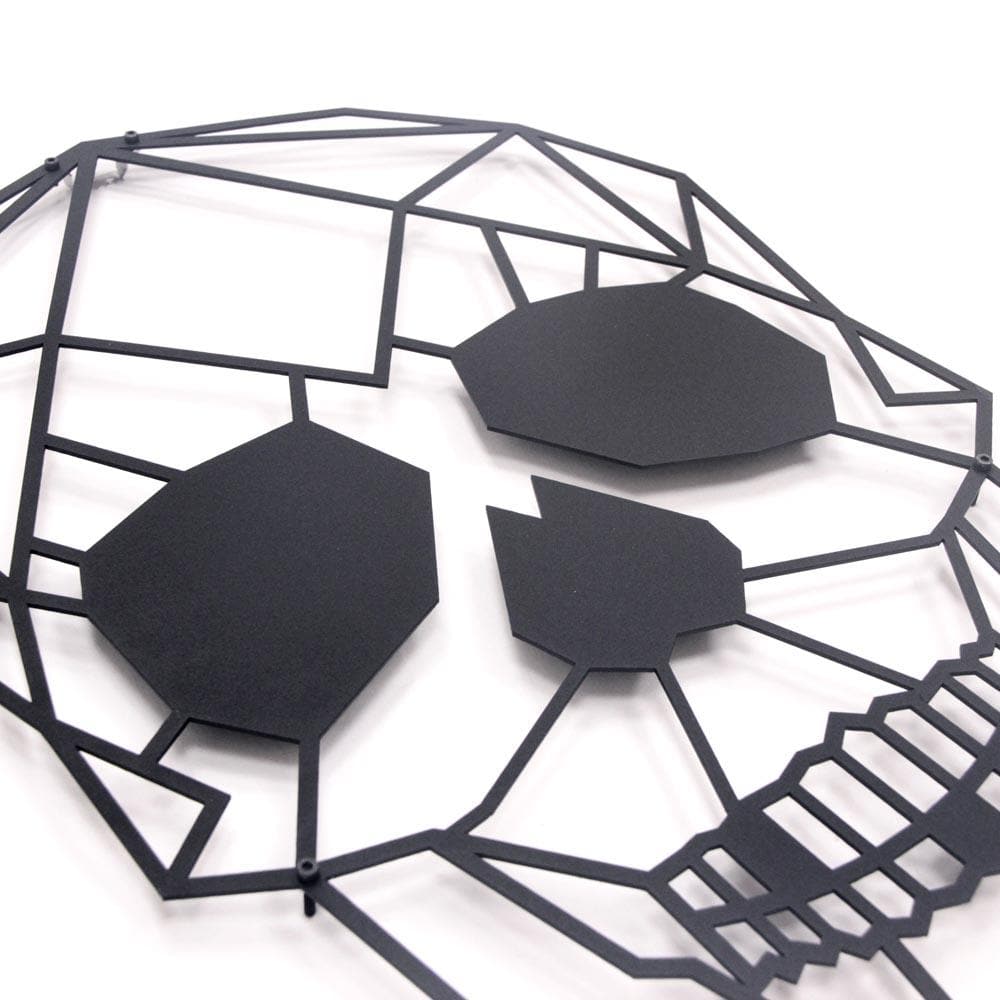 Skull Metal Duvar Dekoru