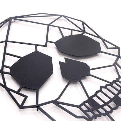 Skull Metal Duvar Dekoru