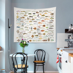 Fishes - Balıklar Duvar Örtüsü