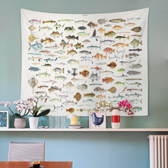 Fishes - Balıklar Duvar Örtüsü