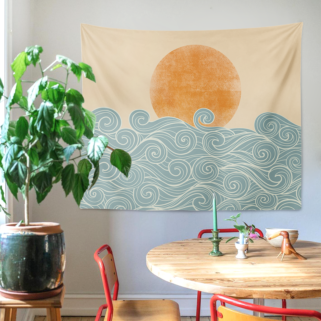 Ocean Wave Duvar Örtüsü