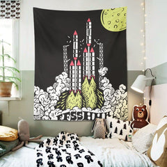 WALLHANG | Moonshot | Duvar Örtüsü | wallhang.com.tr