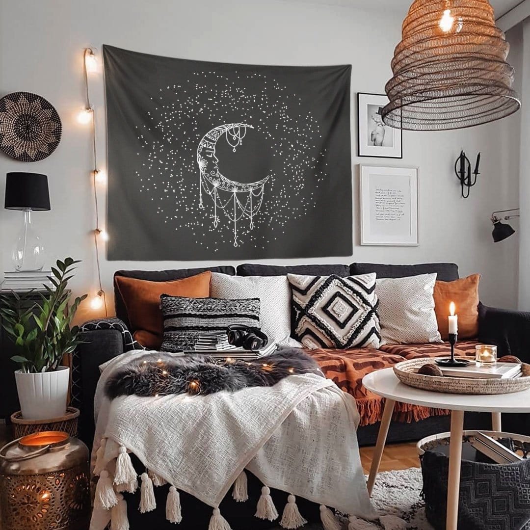WALLHANG | Mandala Moon | Duvar Örtüsü | wallhang.com.tr