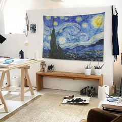 WALLHANG | The Starry Night | Duvar Örtüsü | wallhang.com.tr
