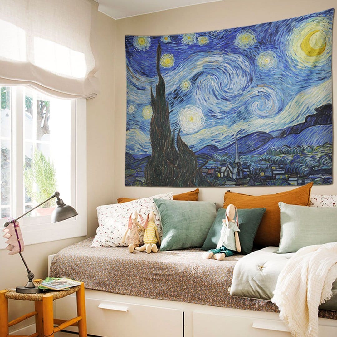 WALLHANG | The Starry Night | Duvar Örtüsü | wallhang.com.tr